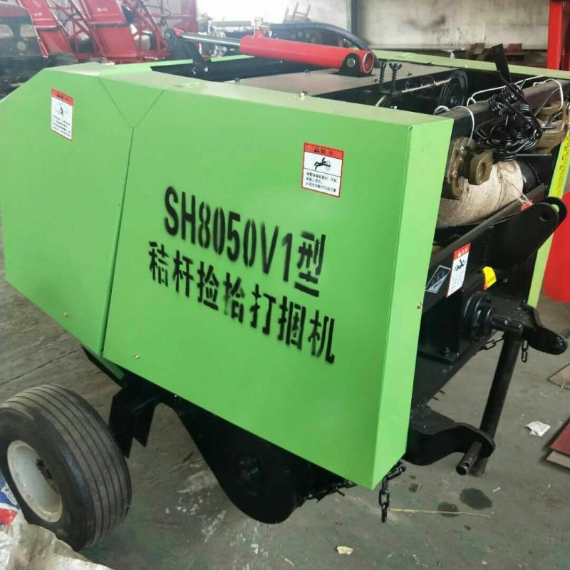 秸秆打捆机自动捡拾收割粉碎打捆机