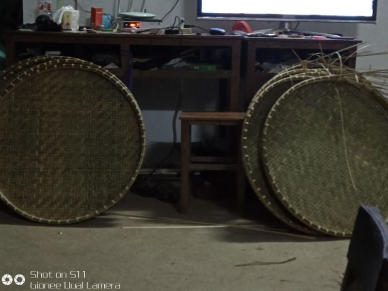 竹编簸萁、，有需要订做的可以联系