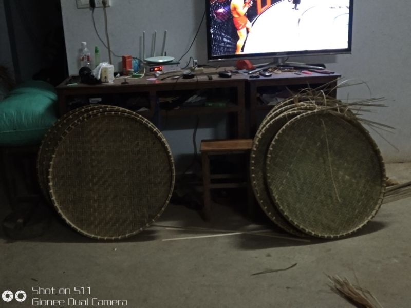 竹编簸萁、，有需要订做的可以联系
