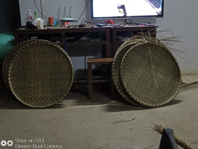 竹编簸萁、，有需要订做的可以联系