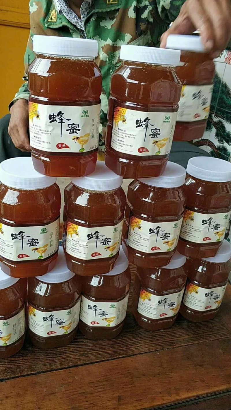 土蜂蜜甘肃甘南藏区野生土蜂蜜百花蜜格桑花蜜
