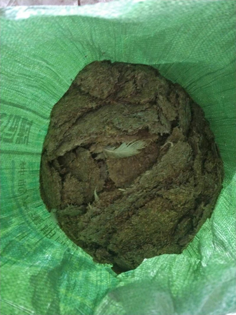 鸭粪稻壳鸭粪谷壳鸭粪发酵有机肥