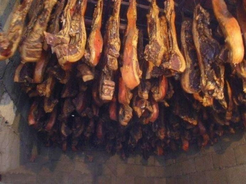 四川土猪腊肉宝兴腊肉