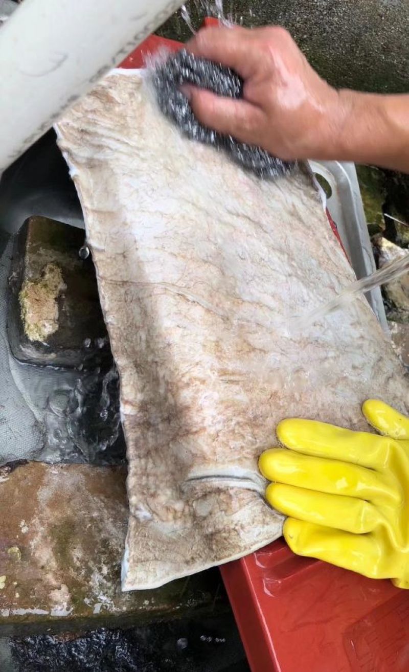 纯手工制作阿胶过程