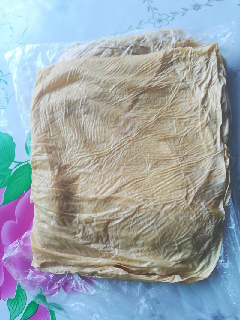 手工干豆腐和豆腐皮