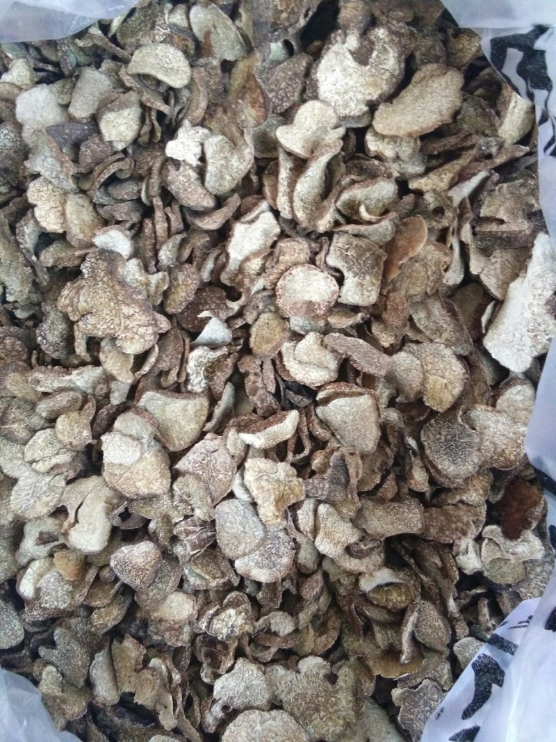 松露干片大小一起的。