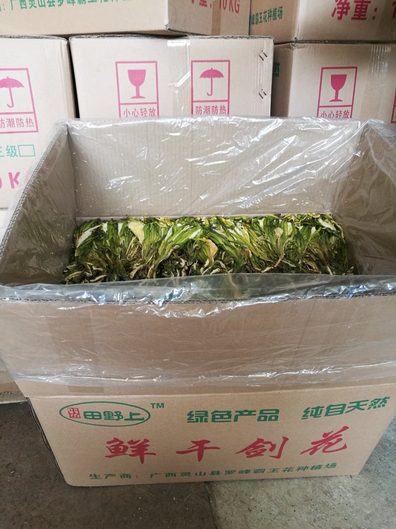 【爆款】广西农家新品干剑花(新鲜霸王花干)保质保量