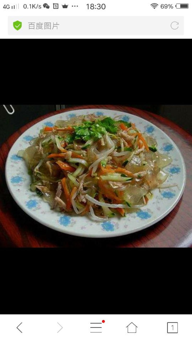 纯绿豆粉皮