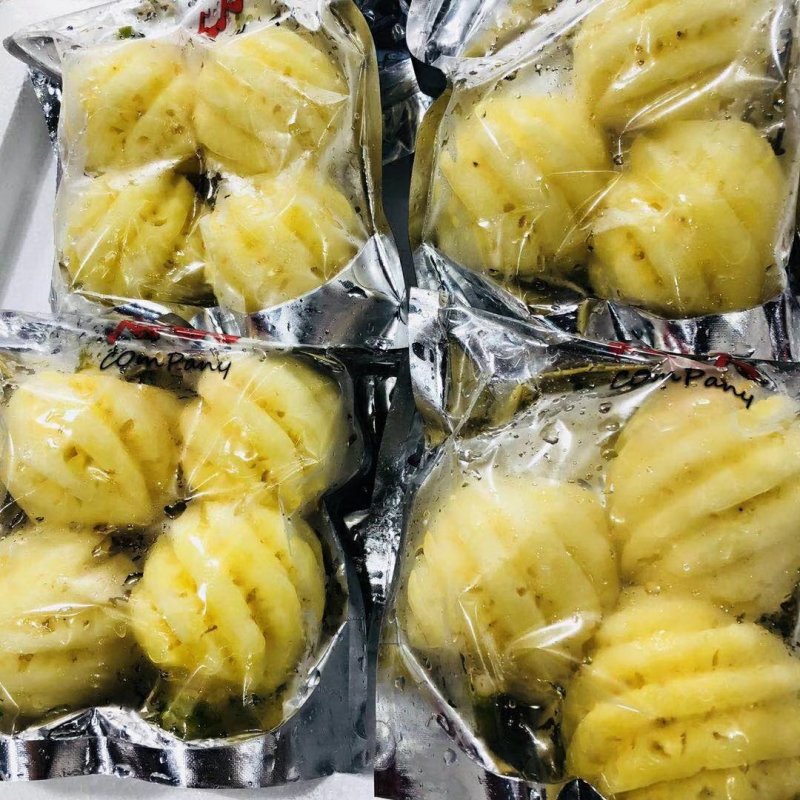 正宗泰国3个小人小菠萝
