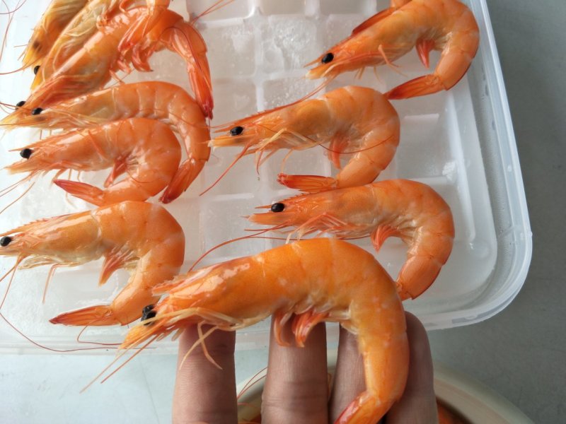 胶纸塘熟虾