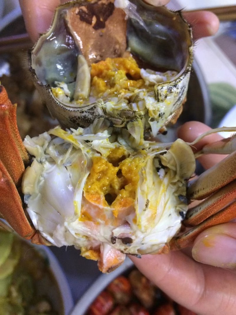 3.5两公蟹食用洪泽湖精品红膏大闸蟹