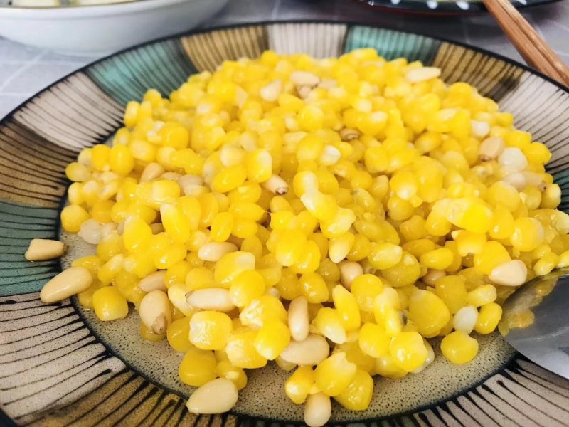 东北速冻脱皮黄粘玉米粒，白粘玉米粒，5斤包邮