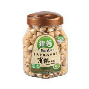 建莲有机莲子360g罐装