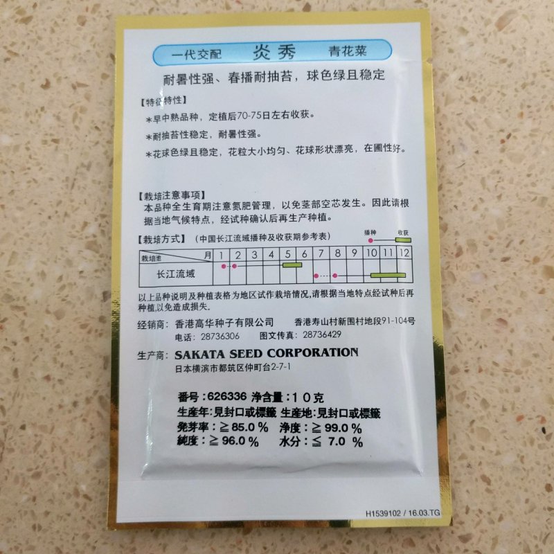 西兰花种子