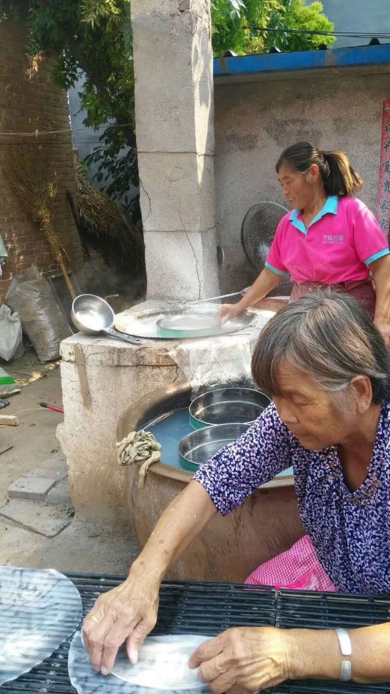 绿豆粉皮纯手工制作