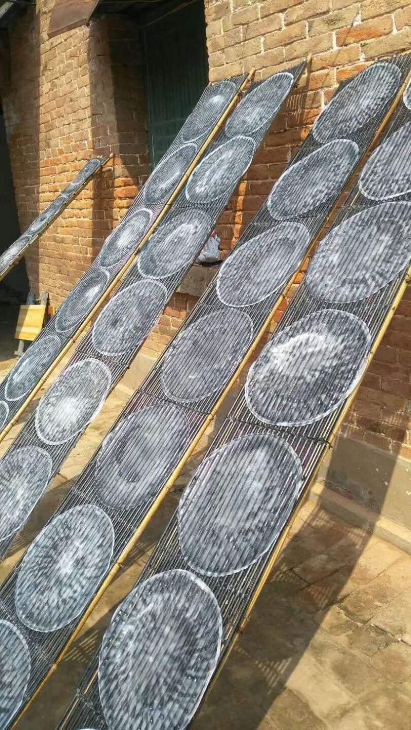 绿豆粉皮纯手工制作
