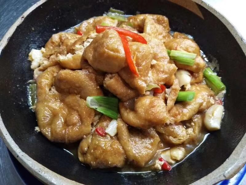 衡山传统手工油豆腐