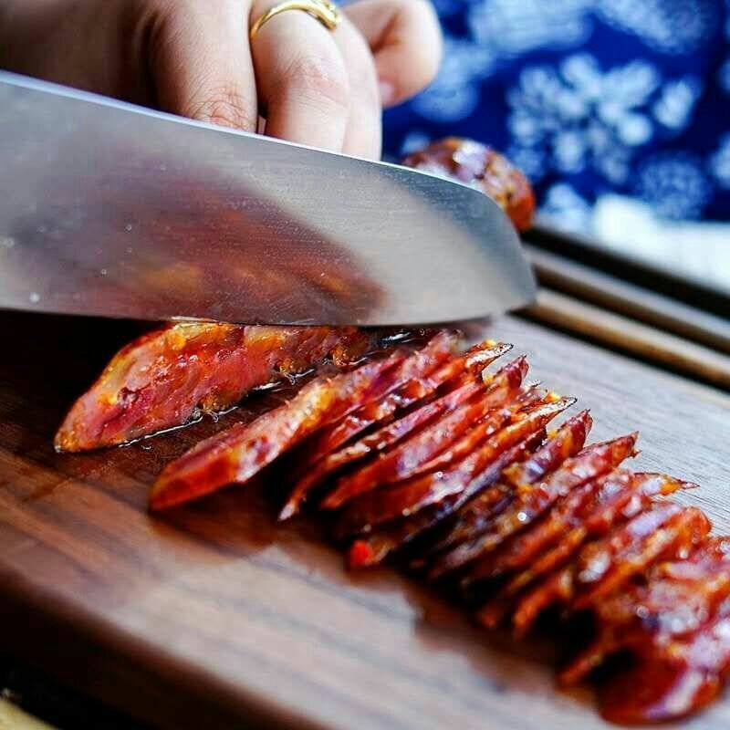 湘西农家自制腊香肠安全卫生健康