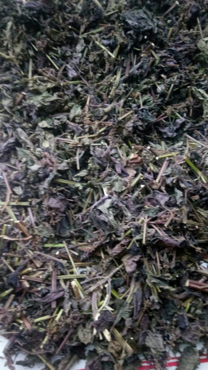 【多买更划算】紫苏野生中药材紫苏茎叶切椴干货2斤包邮