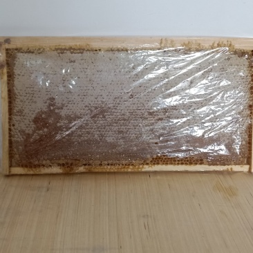 整张荆条花新脾蜂巢蜜