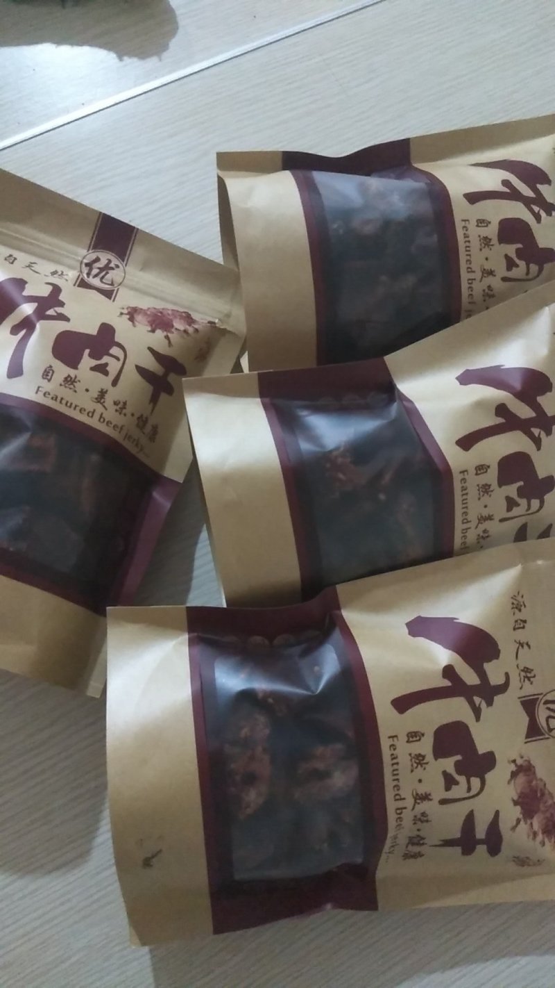 牛肉干自然风干味道杠杠滴