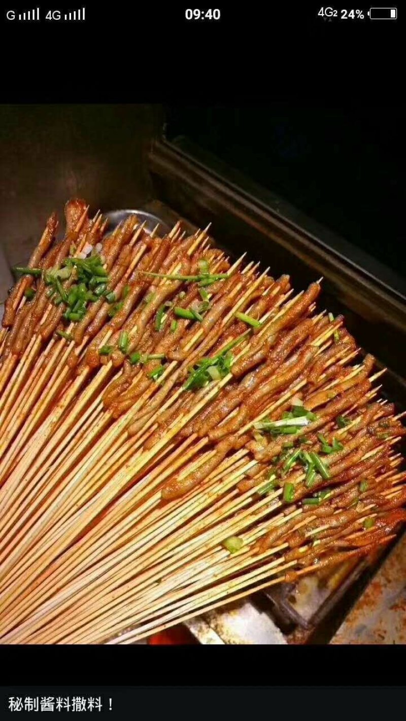 干净，美味，新鲜，鸭肠串批发