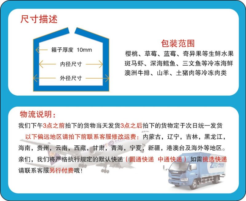 新型折叠泡沫箱