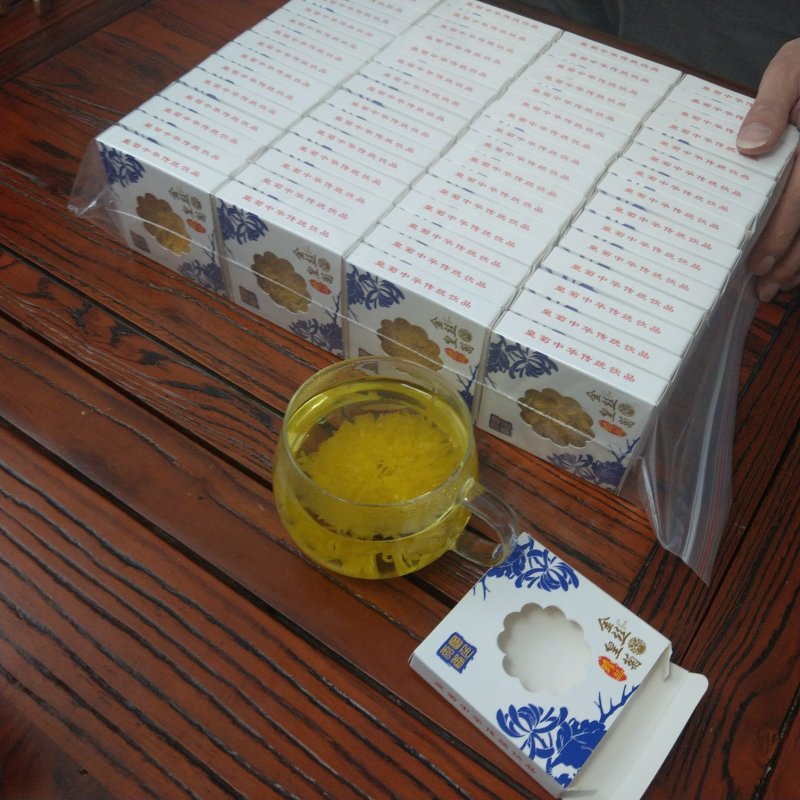 江西修水县金丝皇菊一朵一杯菊花茶