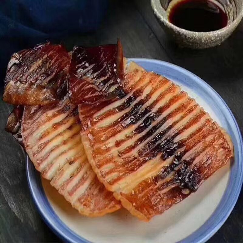 网红现烤鱼片