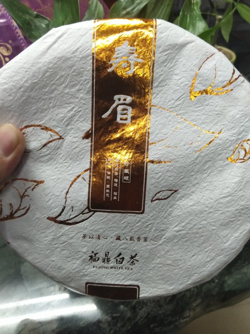 福鼎白茶150克1个老寿眉