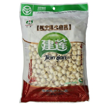 建莲绿色真空包装莲子500g袋装