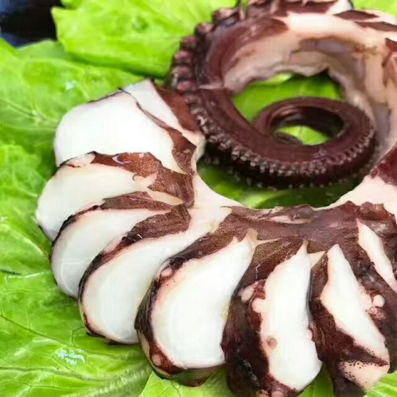 新鲜章鱼足