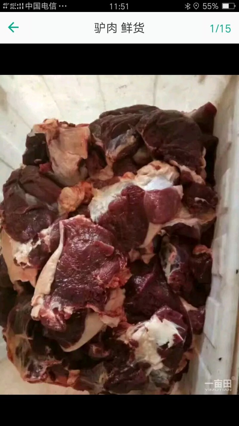 活驴鲜驴肉带皮驴肉驴排驴踢可货发全国