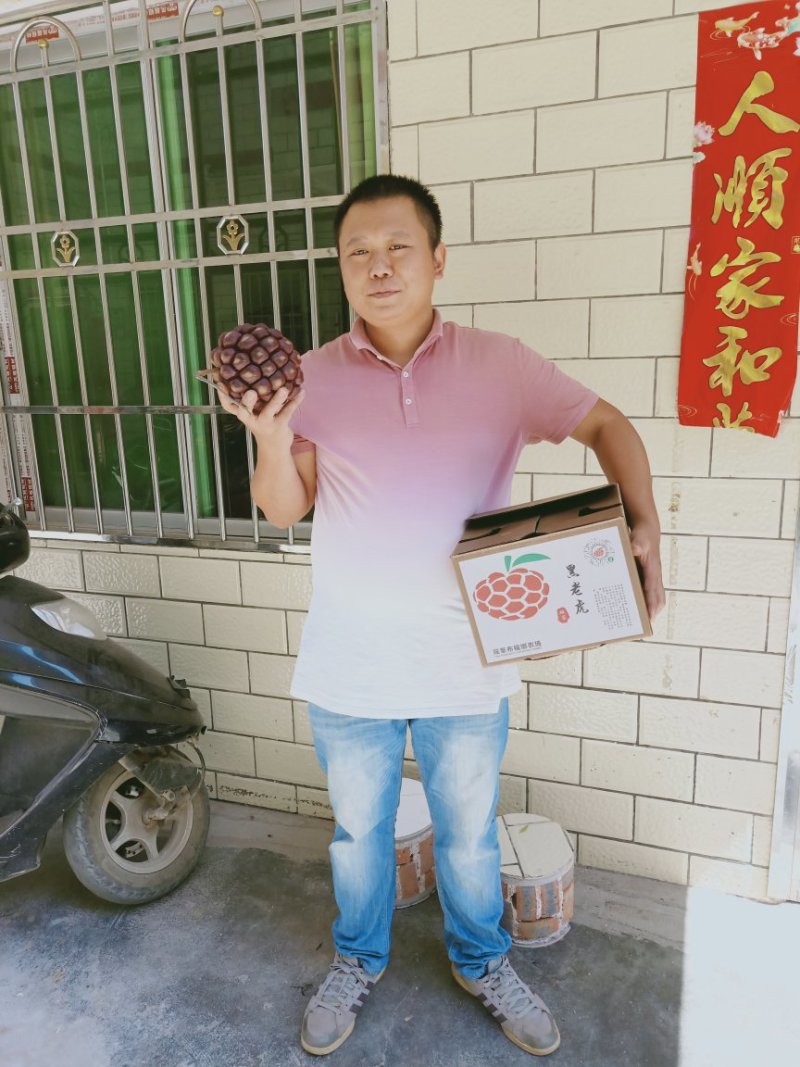 布福娜，黑老虎礼盒198元一箱5斤