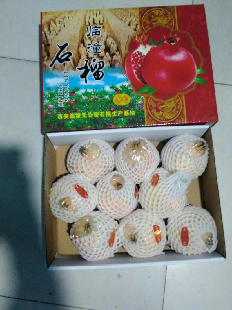 临潼石榴~.5斤家庭装32包邮