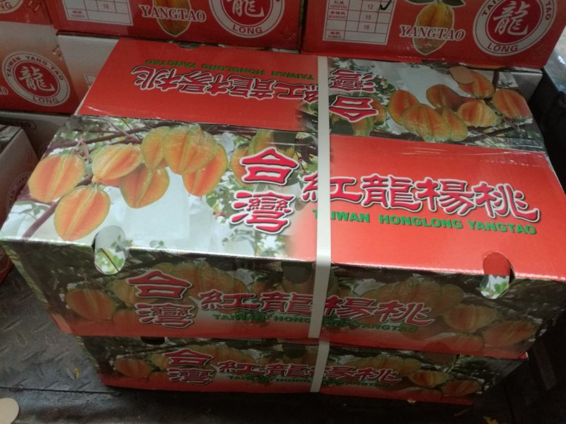 台湾红龙杨桃，65元件50件起批发