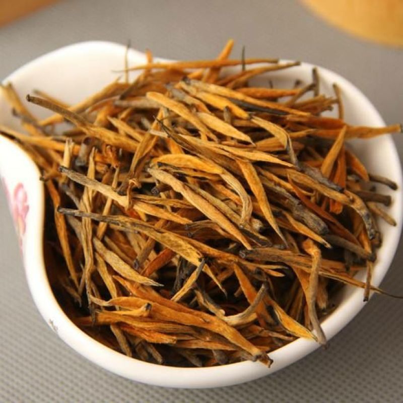 百花吟云南滇红茶浓香型凤庆古树红茶特级蜜香金芽大金