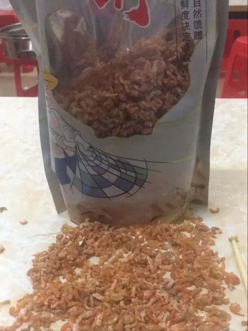 农户直供淡干无盐虾仁500g包邮