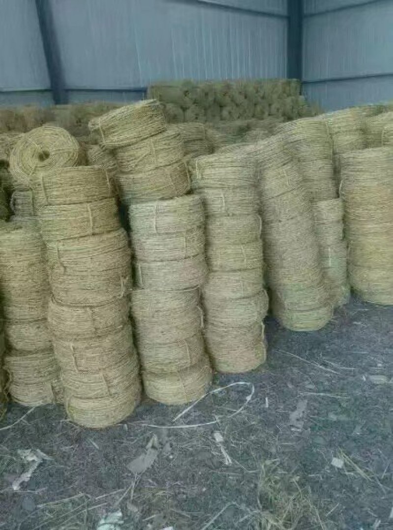 草绳草绳草帘打包绳好绳，，各种规格，，产地直销。济宁喻
