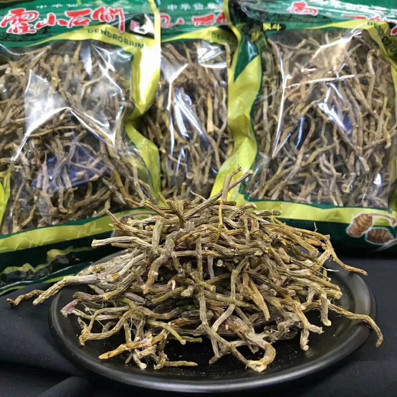 浙江铁皮石斛干条胶质好2斤起包邮量大从优