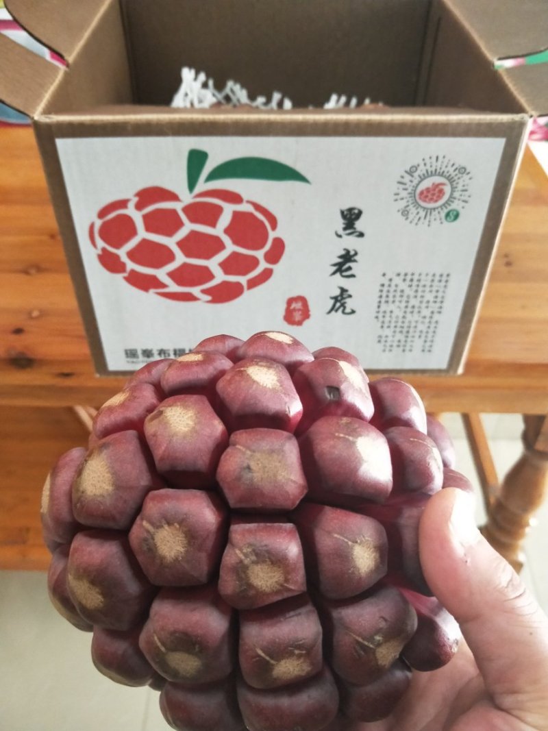 黑老虎，布福娜长寿果，1箱4斤158元