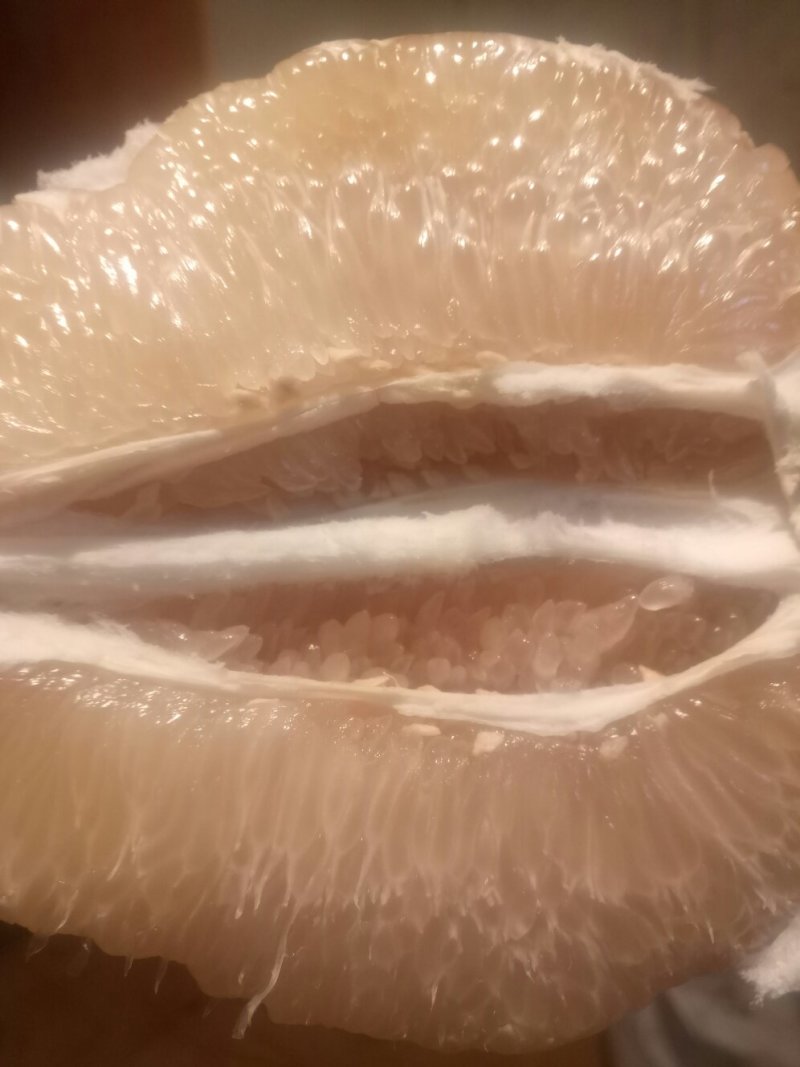 白心柚皮薄水多味道好