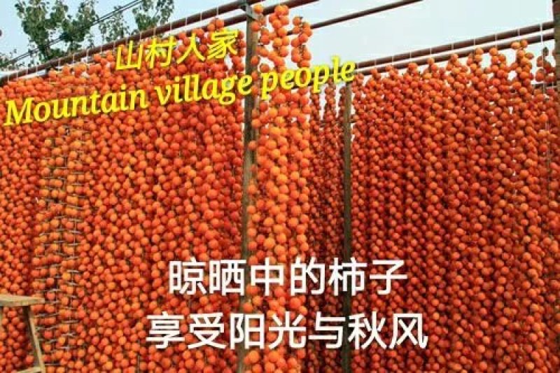 富平山村人家优质柿饼