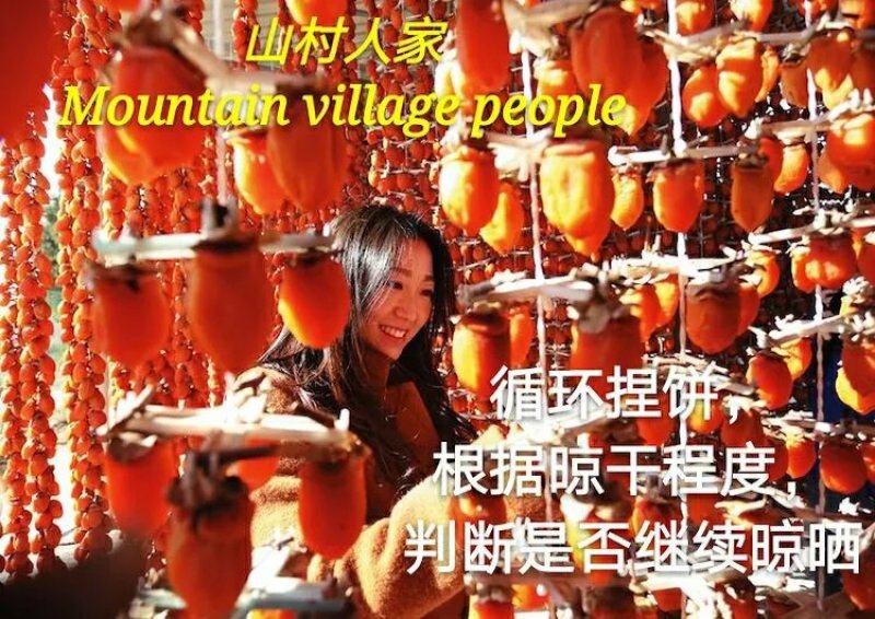 富平山村人家优质柿饼