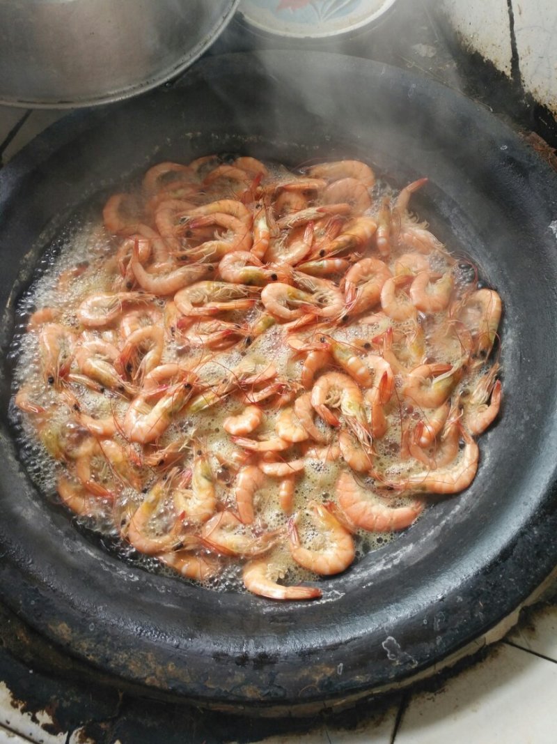 南美白对虾，烤虾干