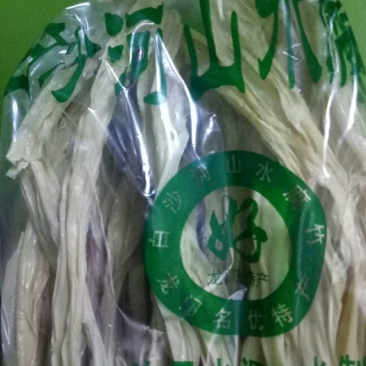 龙门山泉水腐竹30，龙门丝苗米5
