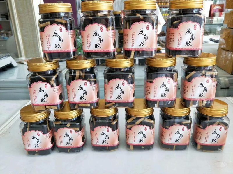 鹿角胶三年老店鹿角胶正宗肝肾精养血吉林鹿乡包邮