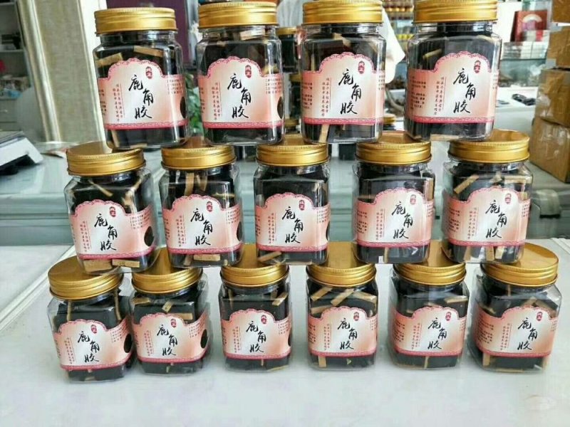 鹿角胶三年老店鹿角胶正宗肝肾精养血吉林鹿乡包邮