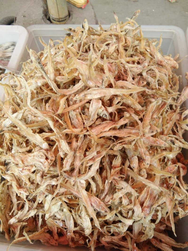 干鱼，干虾，我们这里的土特产