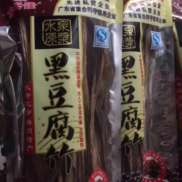 水泉黑豆腐竹250克